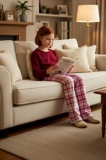 Kız Çocuk Bisiklet Yaka Standart Kol Uzun Kol Regular Kalıp Pijama Takımı Dayanıklı%100 Pamuk - Seçenekler: 3-4 Yıl, 4-5 Yıl, 5-6 Yıl, 6-7 Yıl, 7-8 Yıl, 8-9 Yıl...