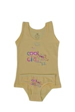 Kız Çocuk Cool Baskılı Atlet Külot Takım 8623 BGL-ST03484