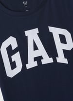 Kız Çocuk Gap Logo T-Shirt Lacivert