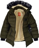Kız Çocuk Kapüşonlu Kaban BGL-ST03449