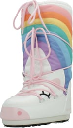 Kız Çocuk Kar Botu 80D3400270-AV20 Moon Boot ICON Unicorn White/Multicolor (23-34)