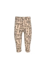 Kız Çocuk Lovely Letters Desen Kapri