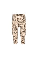 Kız Çocuk Lovely Letters Desen Kapri