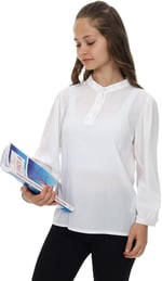 Kız Çocuk Okul Tişört - Seçenekler: 10-11 YAŞ, 8-9 YAŞ, 13-14 YAŞ, 12-13 YAŞ, 6-7 YAŞ