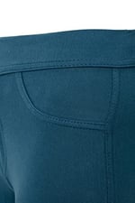KIZ ÇOCUK PAMUKLU NORMAL BEL JEAN PANTOLON LİKRALI RENKLİ TAYT - 354-1