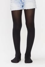 Kız Çocuk Siyah Pretty Külotlu Çorap | Pcl088pg19sk