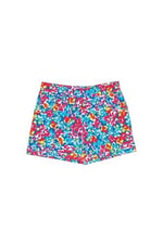 Kız Çocuk Tiny Flowers Desen Cepli Şort