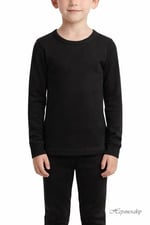 Kız/Erkek Çocuk Termal İçlik Atlet Unisex Fanila Sıcak Esnek