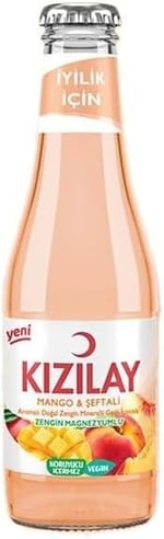 Kızılay Şeftali Mango Aromalı Maden Suyu 6x200 ml