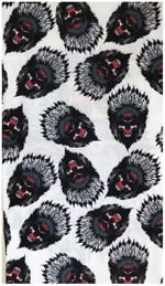 Kızılderili Kurukafa Temalı Buff Boyunluk Bandana No:105