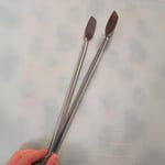 Klasik Metal Mangal Maşası 32 Cm-27 Cm Uzun-Kısa Boy Çelik Yemek Barbekü Izgara Kömür Köz (32 cm - 1 Adet) - Seçenekler: 2'li Set 32cm ve 27cm, 2'li Set 36cm ve32cm, 3'lü Set...
