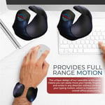 Klavye, Mouse pad, Dizüstü Bilgisayar ve PC Çalışması veya Oyuncu Desteği için Giyilebilir Oyun Bilek Desteği (SİYAH, S-M)