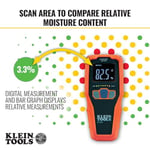 Klein Tools ET140 Malzeme Nem Ölçme Aleti Ölçüm Alanı Yapı Nemlendirme (Alan)%0 ila%100 vol Mes