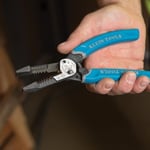 Klein Tools K12035 Klein-Kurve Kesiciler, Ağır Hizmet Tipi Tel Sıyırma Aleti, 8-18 Sağlam, 10-20 AWG Telli