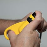 KLEIN TOOLS Koaksiyel kablo sıyırma aleti, 2 kademeli, radyal