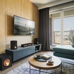 Klipsch R-30C Merkez Hoparlörü - Referans Serisi, 3.5 inç TCP Woofer, 1 inç Alüminyum LTS Tweeter, Maksimum Ses Basıncı Ve Net Diyaloglar İçin Tractrix Horn Teknolojisi, Siyah