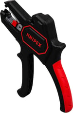 KNIPEX 12 62 180 Otomatik Tel Sıyırıcı 180 mm, Siyah