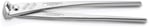 Knipex ağır hizmet pensesi, yüksek kaldıraçlı, parlak çinko kaplama 300 mm 99 14 300 EAN