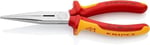KNIPEX Keskin Kenarlı Kargaburun Pense (Leylek Gaga Pense) Krom Kaplama, Çok Bileşenli Manşonlarla İzole edilmiş, VDE Testli, 200 mm - 2616200