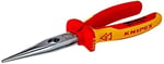 KNIPEX Keskin Kenarlı Kargaburun Pense (Leylek Gaga Pense) Krom Kaplama, Çok Bileşenli Manşonlarla İzole edilmiş, VDE Testli, 200 mm - 2616200