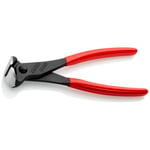 Knipex ön kesici siyah atramente, plastik kaplamalı 200 mm 68 01 200
