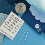 KnitPro Değiştirilebilir yuvarlak örgü iğnesi uçları Deluxe set – Nova Metal (3,50 – 8,00 mm) - Seçenekler: Nova Metal, Symfonie, Zing, Karbon, Nova Cubics, Trendz