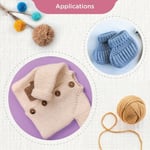 KnitPro Set değiştirilebilir yuvarlak örgü şişleri Indigo Wood Short, 3,00 mm - 6,00 mm