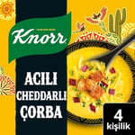 Knorr Acılı Cheddarlı Çorba 4 Kişilik 74g