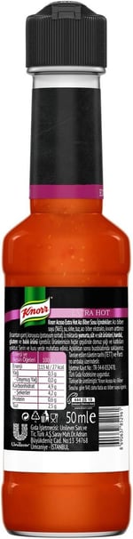 Knorr Acısso Extra Hot Acı Biber Sosu 52 Gr