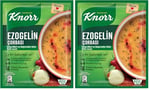 Knorr Hazır Çorba Ezogelin 4 Kişilik, 74 g 2li paket