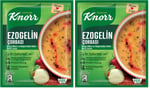 Knorr Hazır Çorba Ezogelin 4 Kişilik, 74 g 2li paket