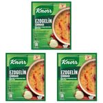 Knorr Hazır Çorba Ezogelin 4 Kişilik, 74 g 3lü paket