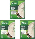Knorr Hazır Çorba Kremalı Mantar 4 Kişilik, 63 g 3lü paket