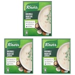 Knorr Hazır Çorba Kremalı Mantar 4 Kişilik, 63 g 3lü paket