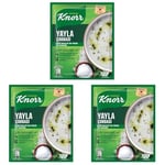 Knorr Hazır Çorba Yayla Çorbası 72 g 3lü paket