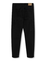 KOBCHICAGO LOOSE WORKER BLK DNM Erkek Çocuk Siyah Jean - 15299283 Siyah 128 Siyah