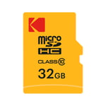 Kodak 32 GB Class 10 MicroSD hafıza kartı, SD adaptörlü