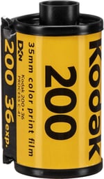 Kodak Altın 36 ekran, eksi renk, orta hız, sarı, 3 adet