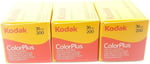 Kodak Colorplus 200 ASA Farbfilm (her biri 36 kare) 3 adet