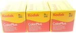 Kodak Colorplus 200 ASA Farbfilm (her biri 36 kare) 3 adet