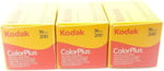 Kodak Colorplus 200 ASA Farbfilm (her biri 36 kare) 3 adet