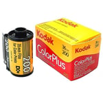Kodak Colorplus 200 renkli film 35 mm 36, 10 adet