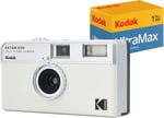 KODAK EKTAR H35 Yarım Çerçeve Film Kamera (Kum) Paketi Kodak Ultramax 400/24EXP 35mm Rulo Film - Seçenekler: 24exp film ile paket, Filmsiz tek, Paket, Tek