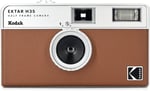 KODAK EKTAR H35 Yarım Çerçeve Film Kamera (Kum) Paketi Kodak Ultramax 400/24EXP 35mm Rulo Film - Seçenekler: 24exp film ile paket, Filmsiz tek, Paket, Tek