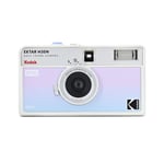 KODAK EKTAR H35N Yarım Çerçeve Film Kamera, 35 mm, Yeniden Kullanılabilir, Odaksız, Ampul Fonksiyonu, Dahili Yıldız Filtresi, Kaplamalı Geliştirilmiş Lens (Film ve AAA P - Seçenekler: Premium Kit, Tek