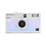 KODAK EKTAR H35N Yarım Çerçeve Film Kamera, 35 mm, Yeniden Kullanılabilir, Odaksız, Ampul Fonksiyonu, Dahili Yıldız Filtresi, Kaplamalı Geliştirilmiş Lens (Film ve AAA P - Seçenekler: Premium Kit, Tek