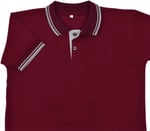 Kolej Polo Yaka Tişört Bordo Ytg BGL-OGRTP-4