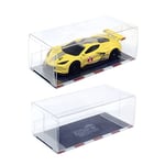Koleksiyon 164 Koruyucu Kılıf Yarış Pisti Diorama Tasarımı Hot Wheels ve Matchbox Koleksiyoncuları için 20'li Koruyucu Kılıf EWC854030XX20