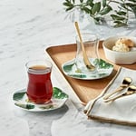 Koleksiyon Mislina Amazon 12 Parça 6 Kişilik Çay Seti