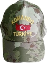 Komando Asker Çocuk Kepi Şapkası Ayarlı